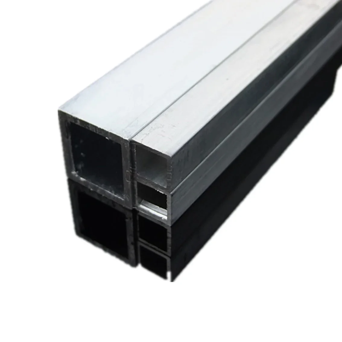 1-5 шт. квадратная металлическая алюминиевая трубка AL 10*10 мм 20*20 мм DIY материал для модели аксессуары DIY автомобильная рама длина 100-200 мм