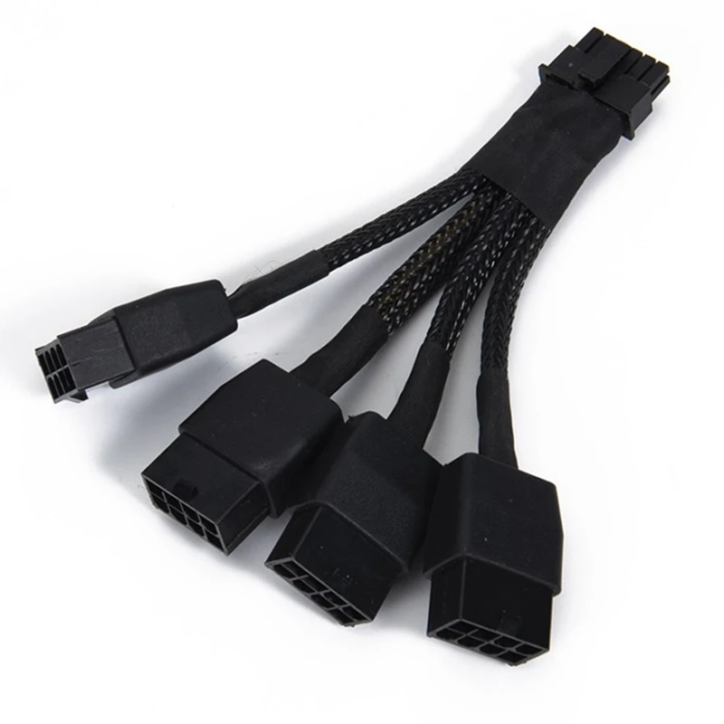 4X8pin To 16Pin Pin Female Connector PCI-E 5.0 12VHPWR Wire Accessories For RTX4090 RTX4080 18AWG Adapter Cable