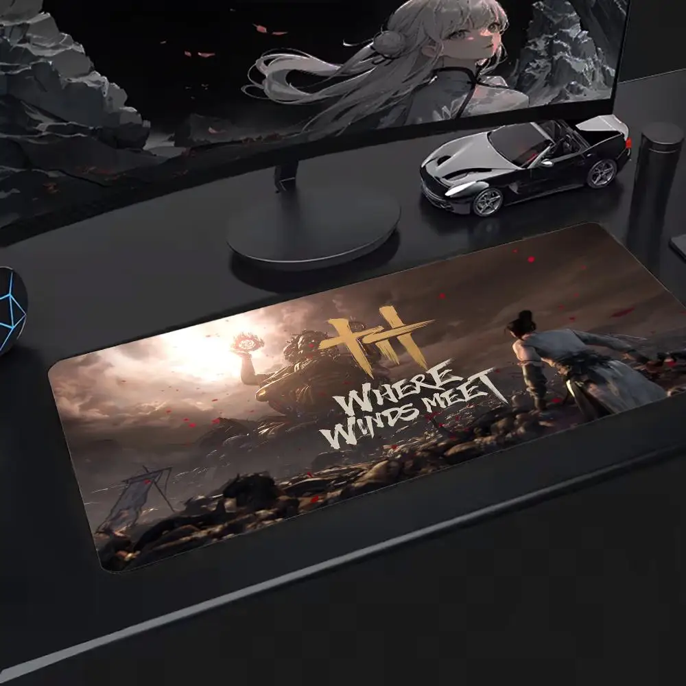 

Super Where Winds Meet Mouse Pad Oversized Mouse Mat, Extended Gaming Surface, Non-Slip Backing, Perfect for Desk Use