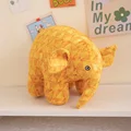 30cm yellow elephant
