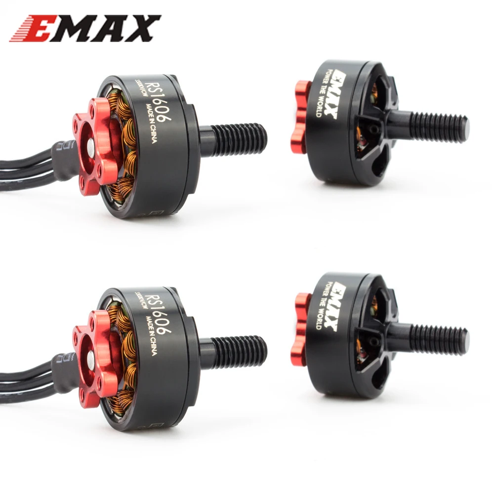 EMAX 1606 drony FPV DIY części RS1606 3300KV 4000KV 3S-4S bezszczotkowy silnik do FPV dalekiego zasięgu dron wyścigowy zdalnie sterowany quadcopter