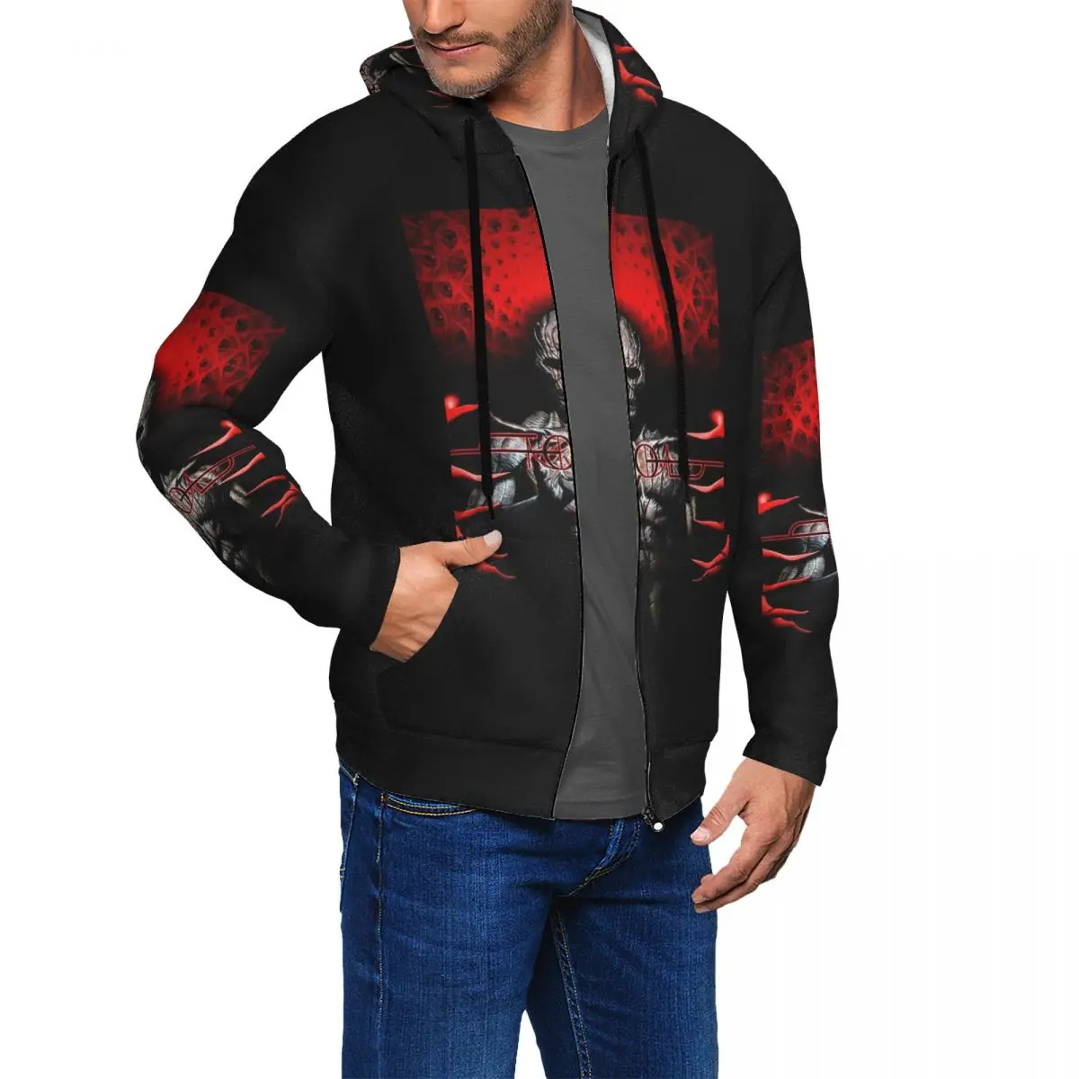 Tool Band Lateralus Heavy Metal Zipper Hoodie Hip Hop Pullover Autumn Winter Men Women Sweatshirts Long Sleeve Tops