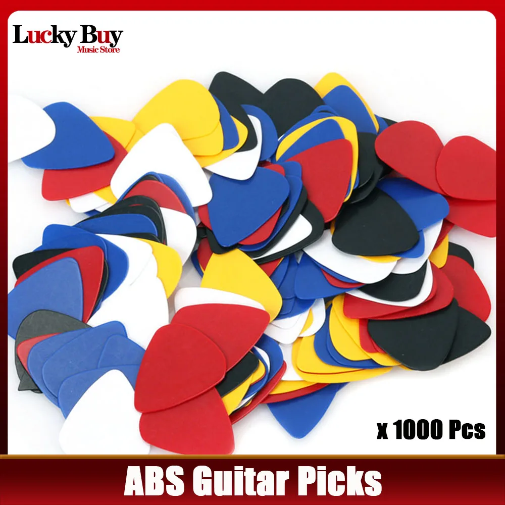 Piezas de Guitarra ABS en forma de corazón, instrumento Musical de 1000mm, bajo eléctrico acústico, púa de Guitarra, plectrum, 0,46