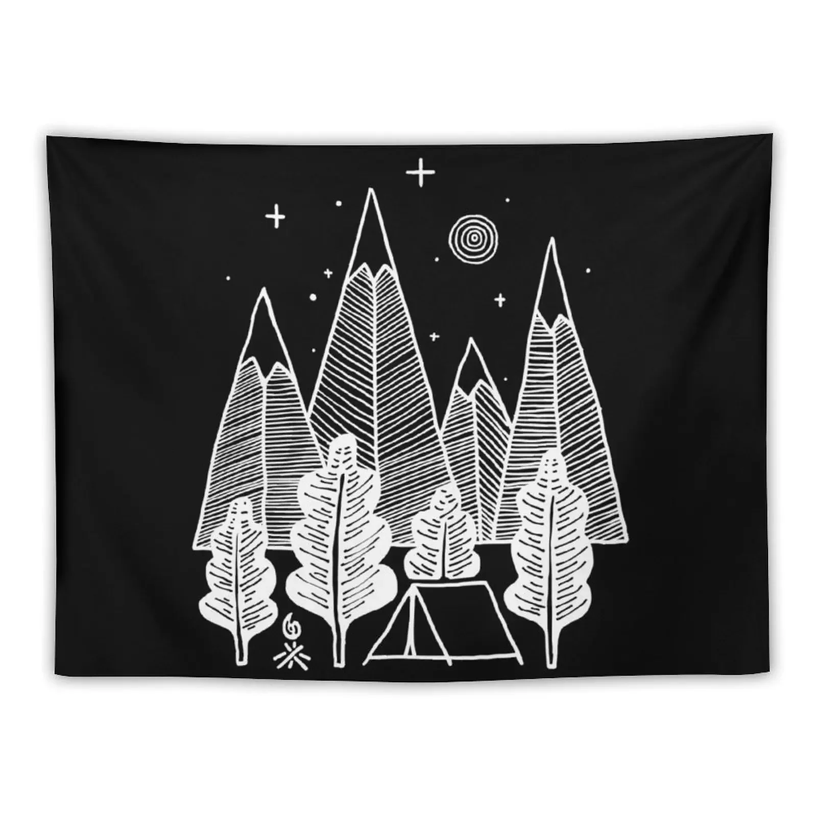 

Camp Line Tapestry Anime Decor Korean Room Decor Tapestry