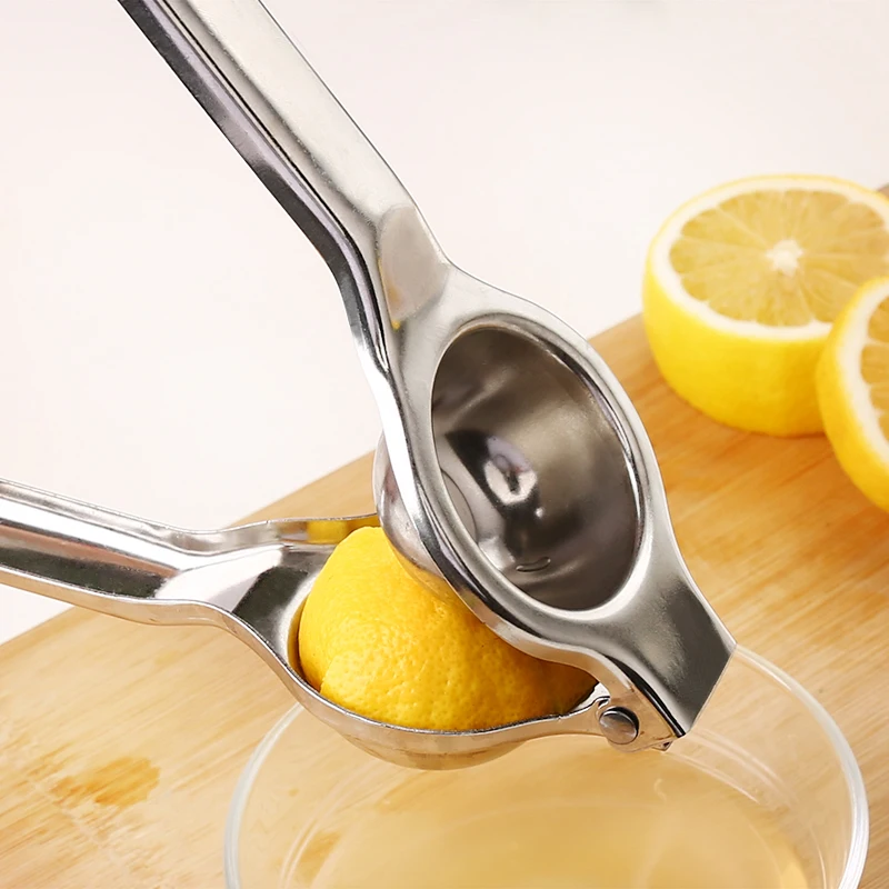 Stainless Steel Juicer, Lemon and Citrus Pressing Tool, Citrus Juicer, Kitchen Fruit Press, WJ1147