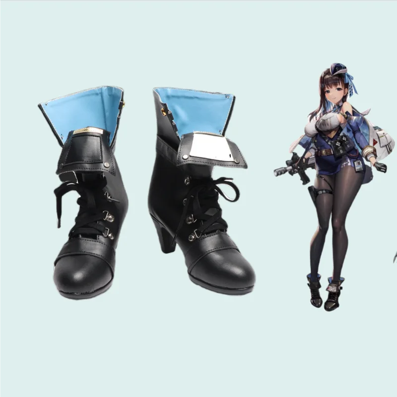 

NIKKE The Goddess of Victory Marian Cosplay Shoes Game Halloween Party High Heel Boots