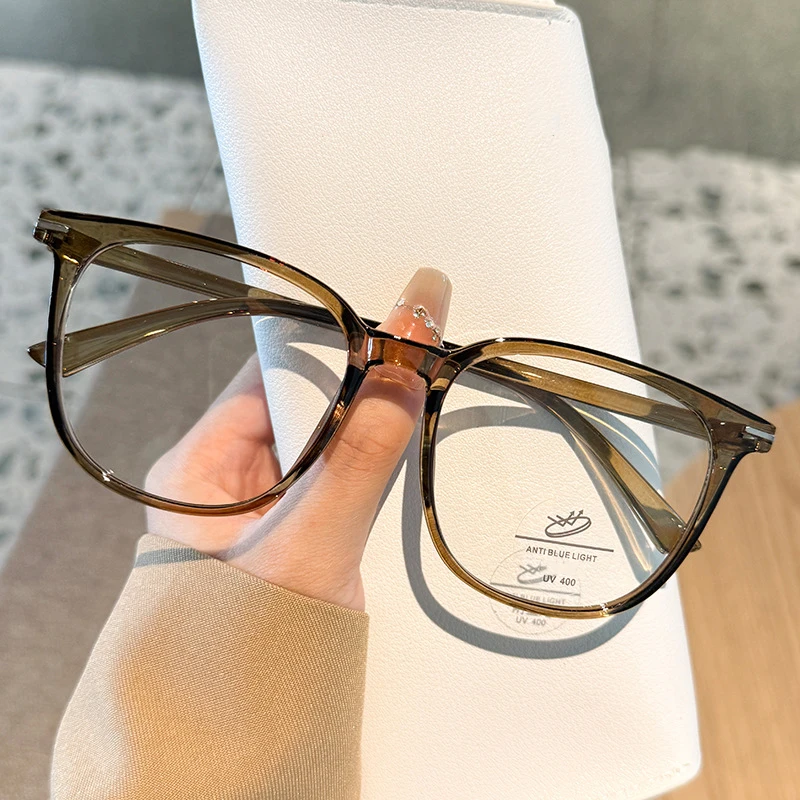 إطار نظارات قصر النظر العصري للنساء يمكن أن يتطابق مع إطار كبير مع إطار عدسة وجه عيون مربع صغير MH9025 #3