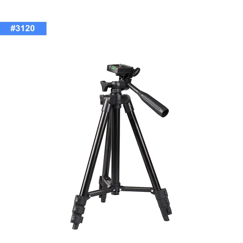 3110 3120 35-102cm Adjustable Aluminum Photography Tripods Floor Stand Mount Holder for Live Youtube Tiktok Camera Phone