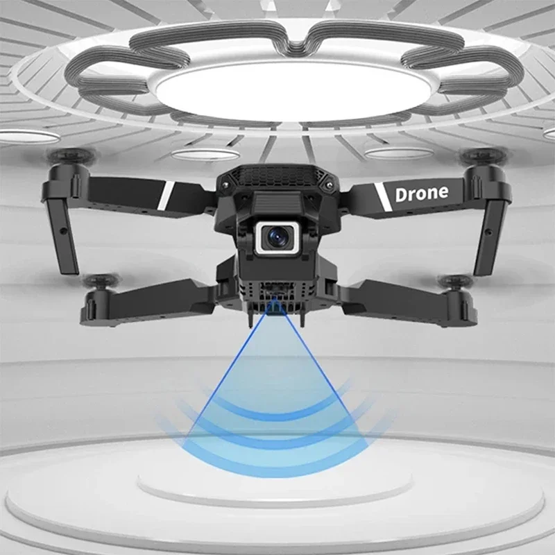 Drone profissional e88 pro 4k grande angular hd 1080p câmera wifi altura segurar dobrável rc drone quadrotor helicóptero brinquedos das crianças