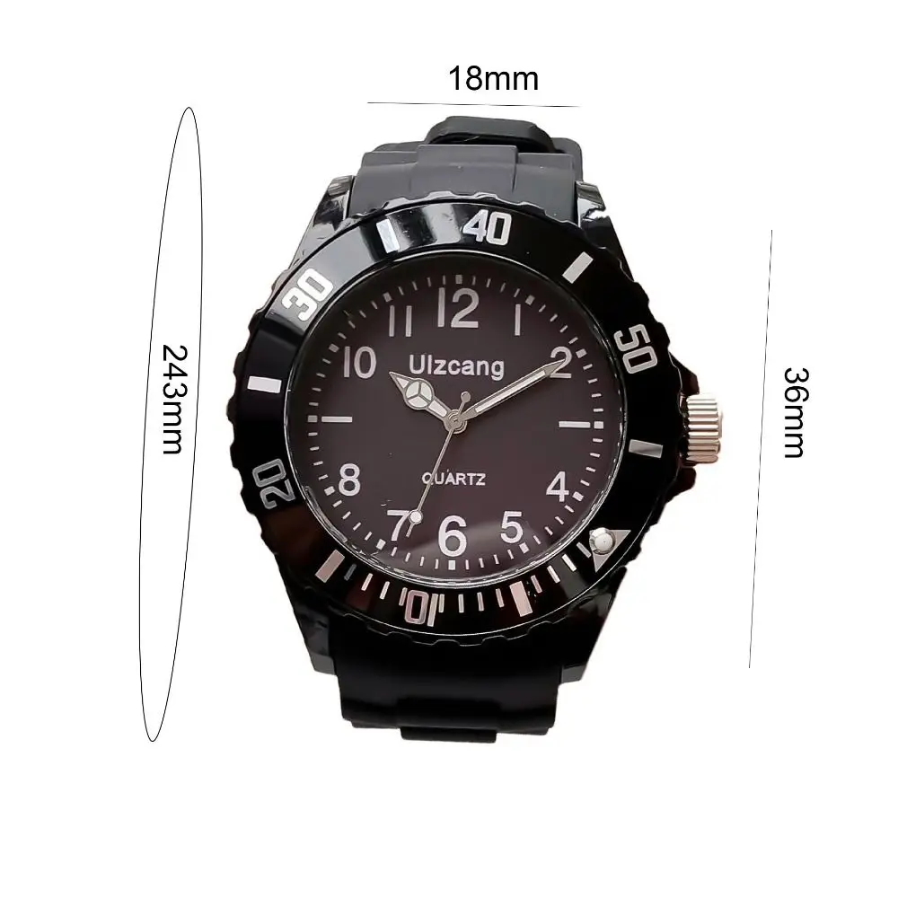 Креативный силиконовый ремешок для часов, круглые наручные часы с героями мультфильмов, милые повседневные часы