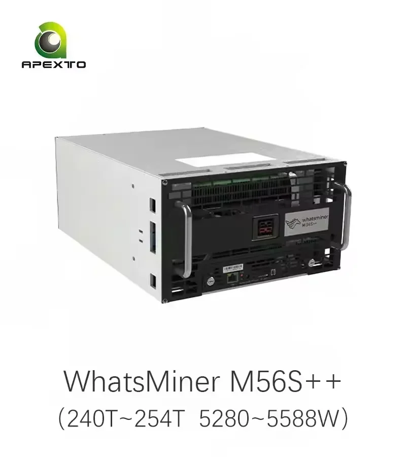 

BUY 2 GET 1 FREE: MicroBT Whatsminer M56S++ 248T – 258T 5280W BTC BCH Mining Immersion Cooling Miner