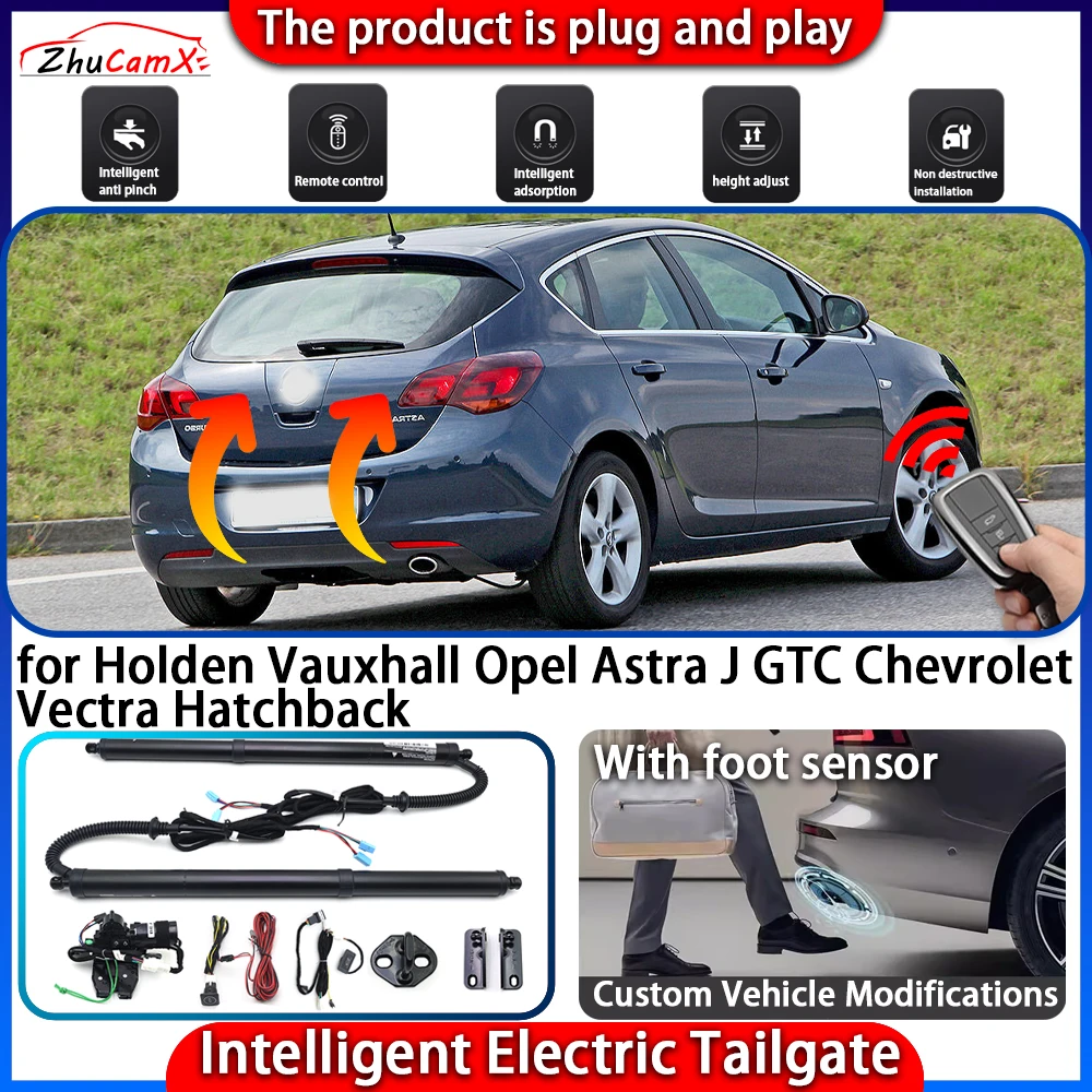 

Интеллектуальная электрическая система автоматического открывания багажника для Holden Vauxhall Opel Astra J GTC Chevrolet Vectra (хэтчбек)