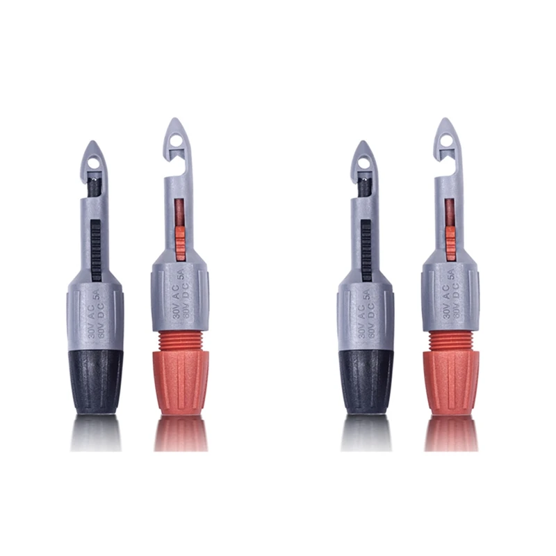AB46-TP81 Insulation Piercing Clip Set, Banana Plug Connections,Wire Piercing Probe Insulation Piercing Clip Set