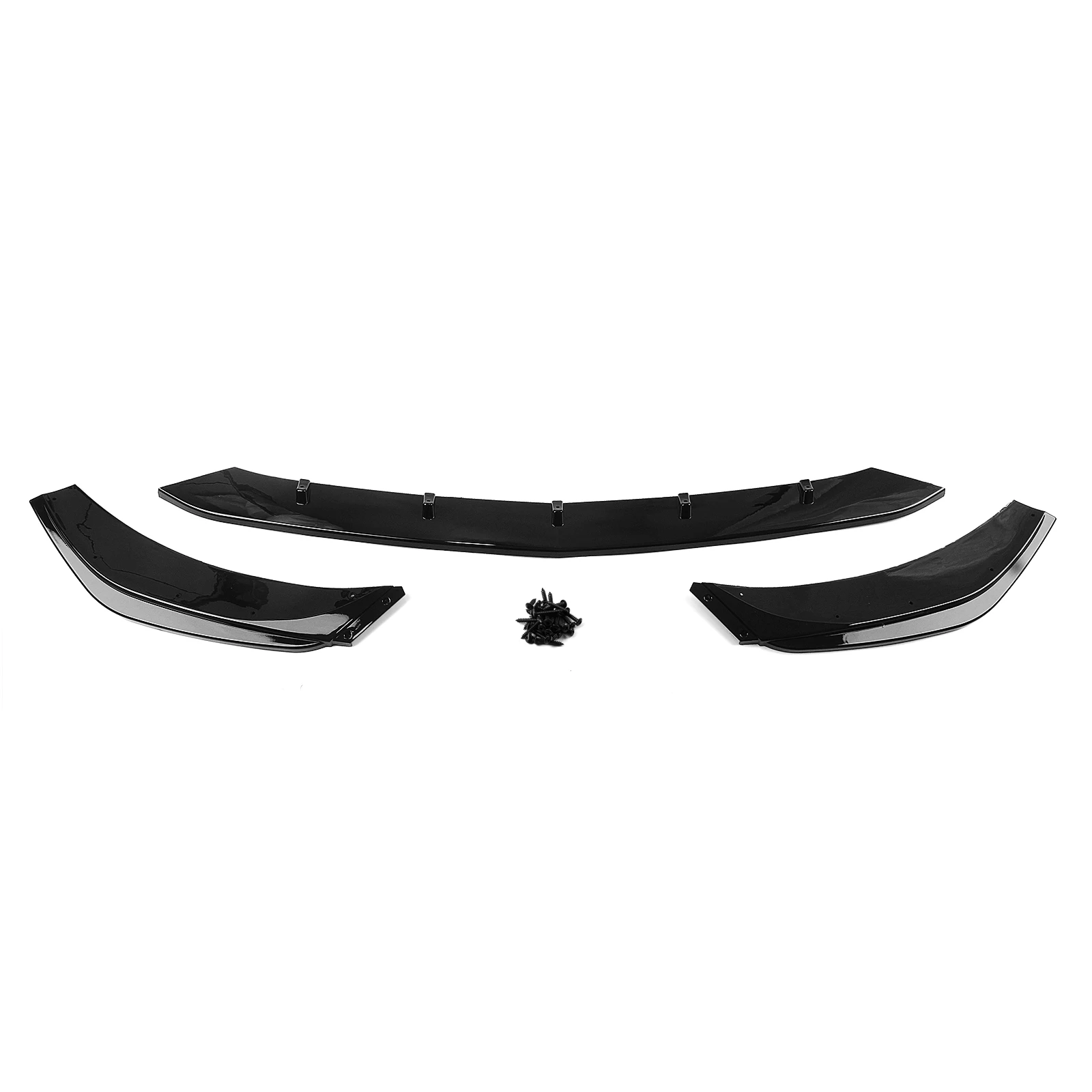 Car Front Spoiler Bumper Lip Lower Guard Splitter For Mercedes Benz C Class W206 S206 C200 C260 C43 AMG 2022 2023 2024