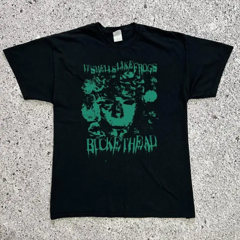 

Винтажная мужская футболка Buckethead для фанатов S 235XL 9D480
