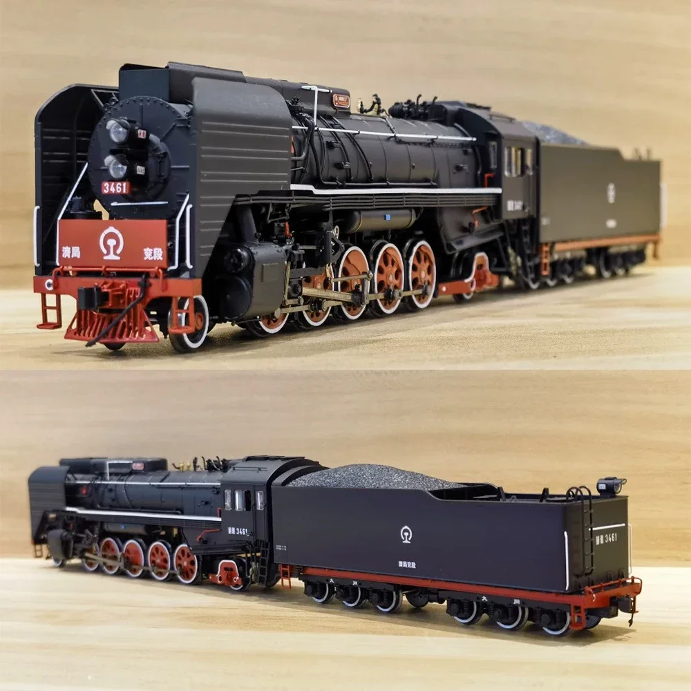 

HO 1/87 Train Model Forward Steam Locomotive Model ESU Digital Sound Effect Spray Smoke Rail Car Toy