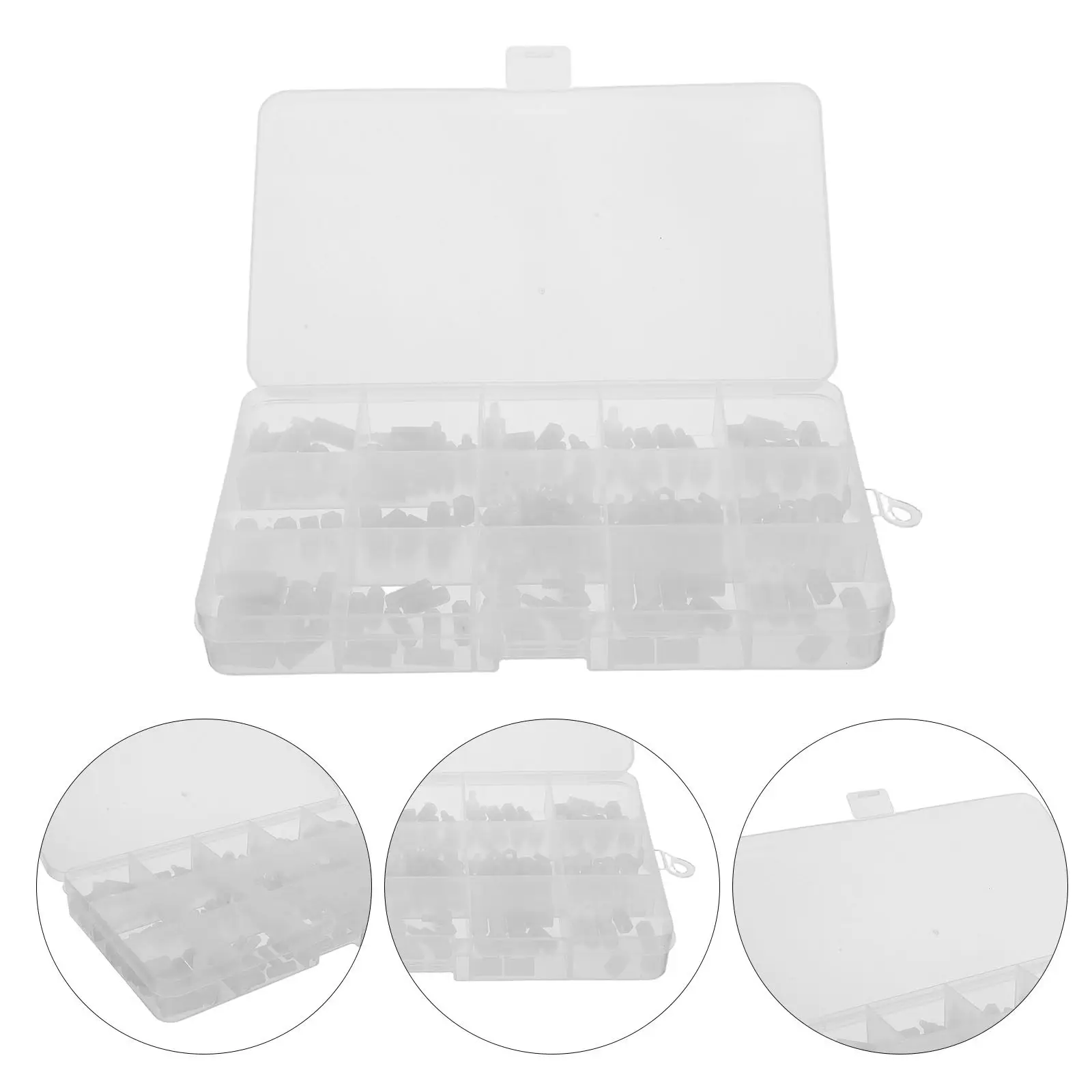 1Set Fireproof Insulation Hex Standoffs Nylon Spacers Circuit Board Mounting Replacement Hardware Motherboard Screws Nuts