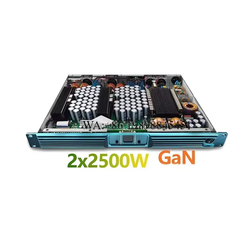 WMWMNU H2-2000 Power Amplifier 2*2500w Class d 1u Amplifier Professional Stage Power Amplifier