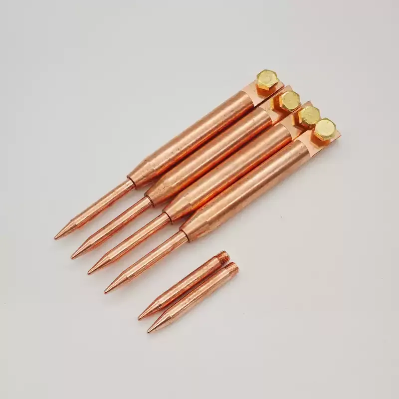 High-power copper spot welding pen 12mm large monomer aluminum to nickel split pen 6mm needle exchangeable needle