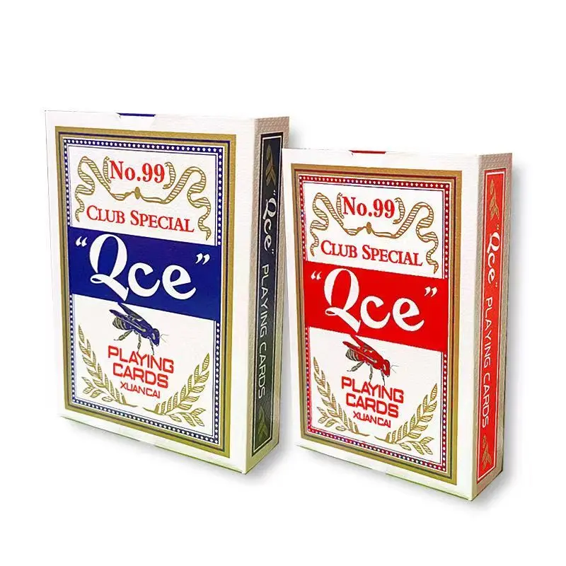

Sanjia Little Bee Playing Cards Genuine Thickened Paper Cards Baccarat SpecialQceHigh-end Poker