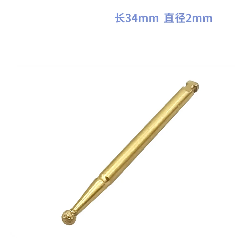 Dental Implant Diamond Grinding Head Ball Drill Low Speed Turning Pin Polishing Tungsten Steel Pineapple Drill