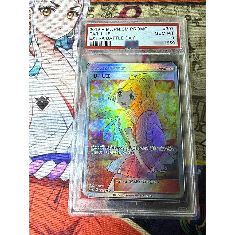 Anime characters POCKET Ash Ketchum dusk Lillie DIY Homemade Xtreme Collection card Christmas birthday gift toys