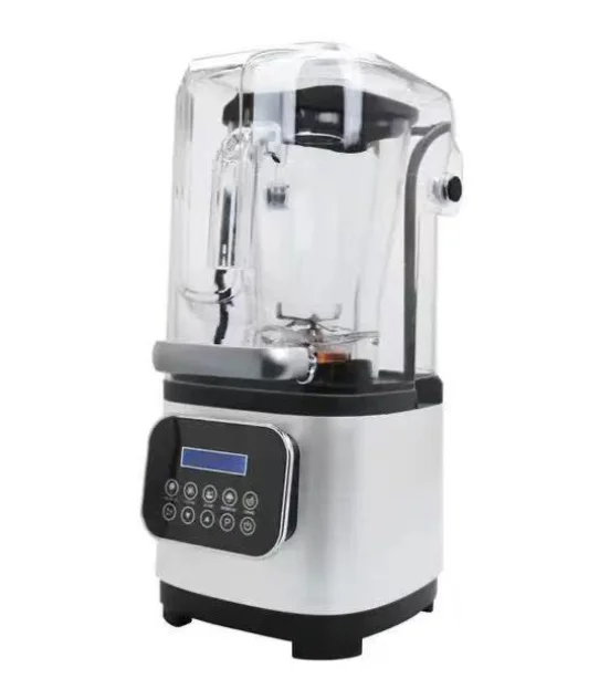 8003A Hot Sale Industrial Silent Juicer Blender Machine Food Processor Ice Crusher Juice Industrial With Sound Cover Enclosure