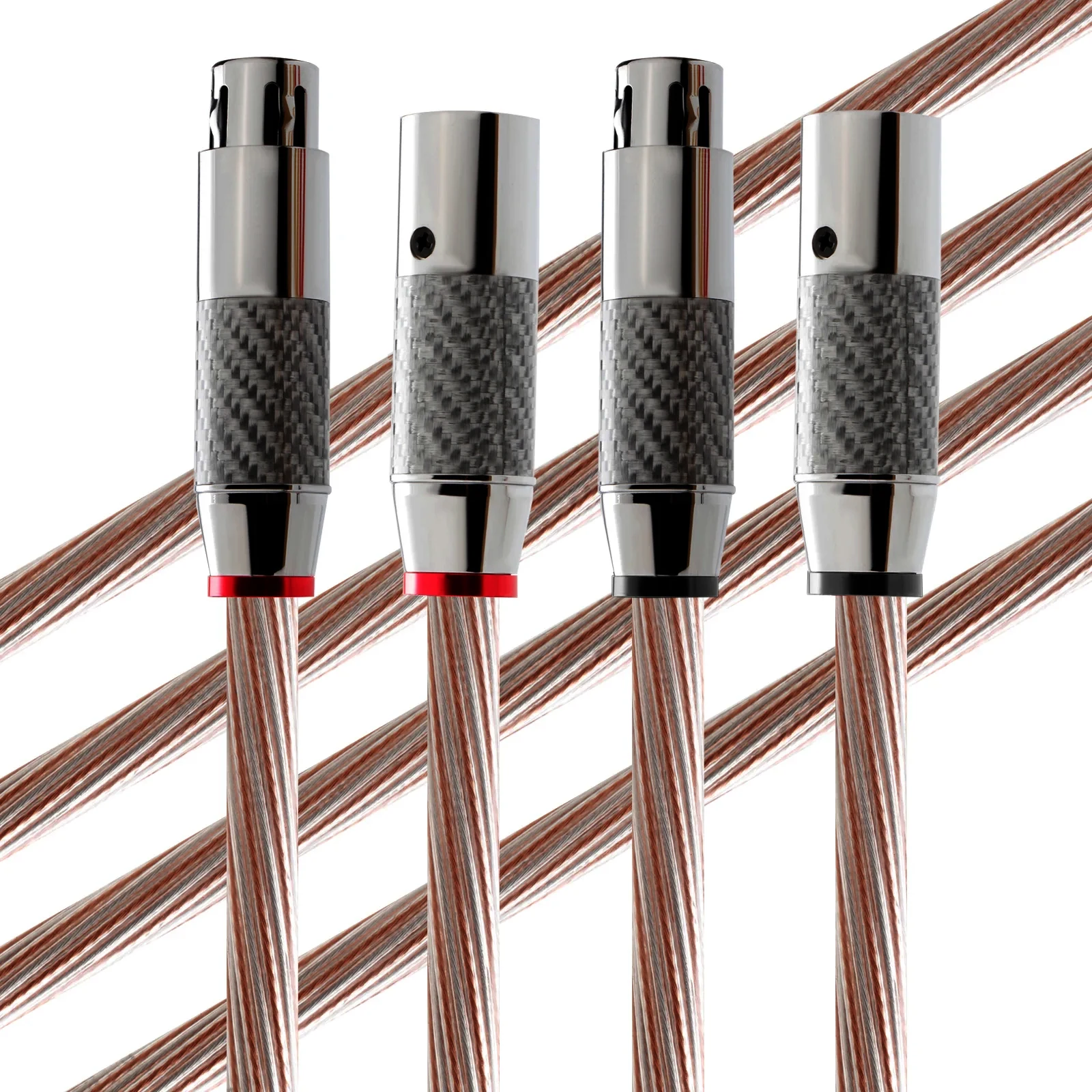 

Pair 7n OCC XLR Cable silver mixed xlr balance 3 Pin XLR Balanced Cable 2XLR Male Cable for DAC DVD CD Power Amplifier