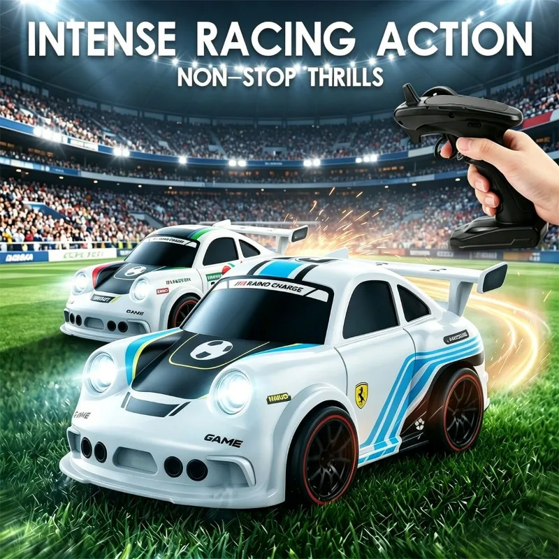 Cool Stuff Toy Car Funny Gift-Hot Kawaii DIY Desktop Mini Rc Drift Car,Remote Control Car Model,Rc Cars Toys for Kids,Rc Crawler