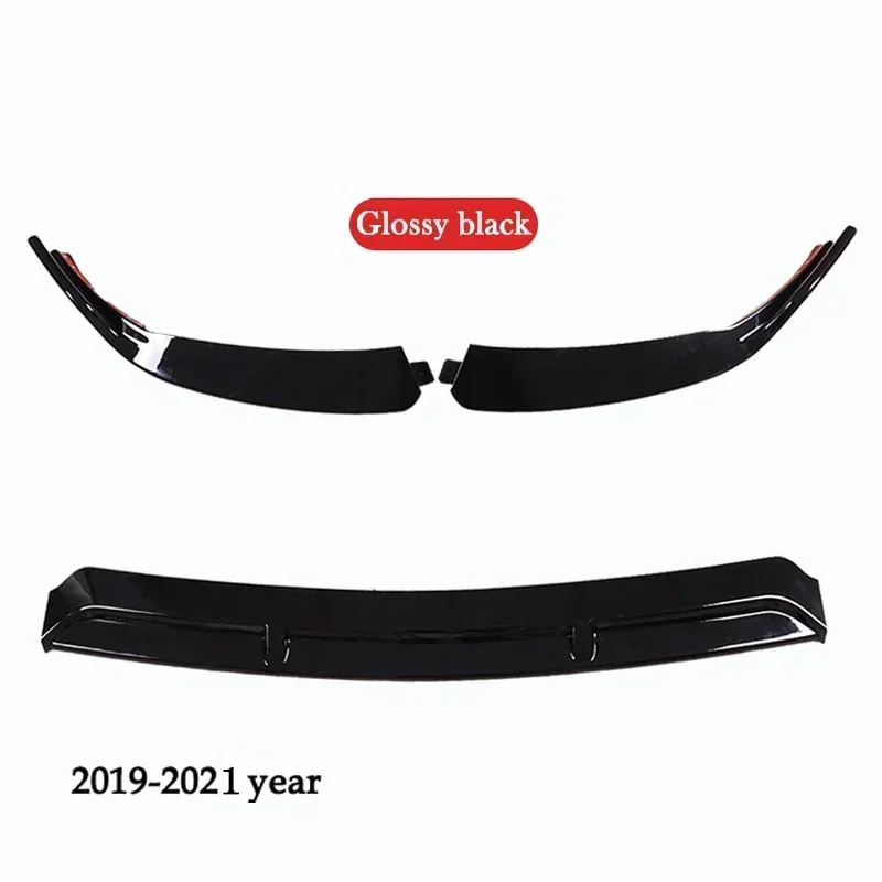 New！Front Bumper Lip Body Kit Spoiler Splitters Diffuser C200 C250 C260 C300 C400 C450 For Mercedes Benz C Class W205 C205 Coupe