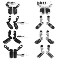 Reposapiés para motocicleta de 1 1/4 "", 32mm, protector de motor de carretera, apoyapiés de montaje para Harley Touring Honda Kawasaki Suzuki Yamaha