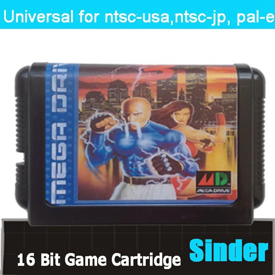 Street Of Rage 3 PAL 16bit MD Game Card For Sega Mega Drive For Genesis