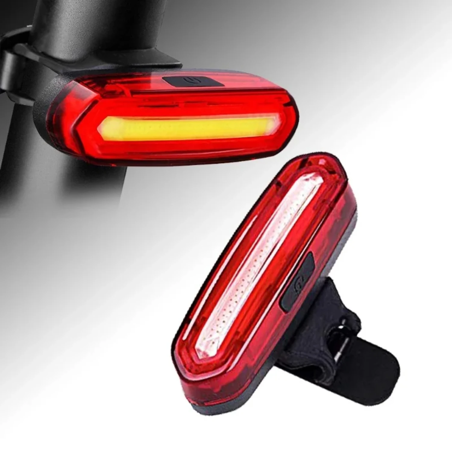 120 Lumen Bicycle Rear Light USB Rechargeable Waterproof MTB Bike Taillight Ciclismo Luz Trasera Bicicleta Bicycle Accessories