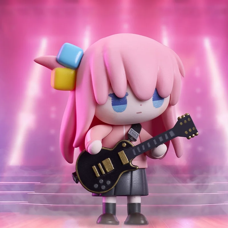 

Authentic Aniplex Bocchi The Rock! Gotoh Hitori Q Version Kawaii Anime Figure Model Decoration Desktop Toy