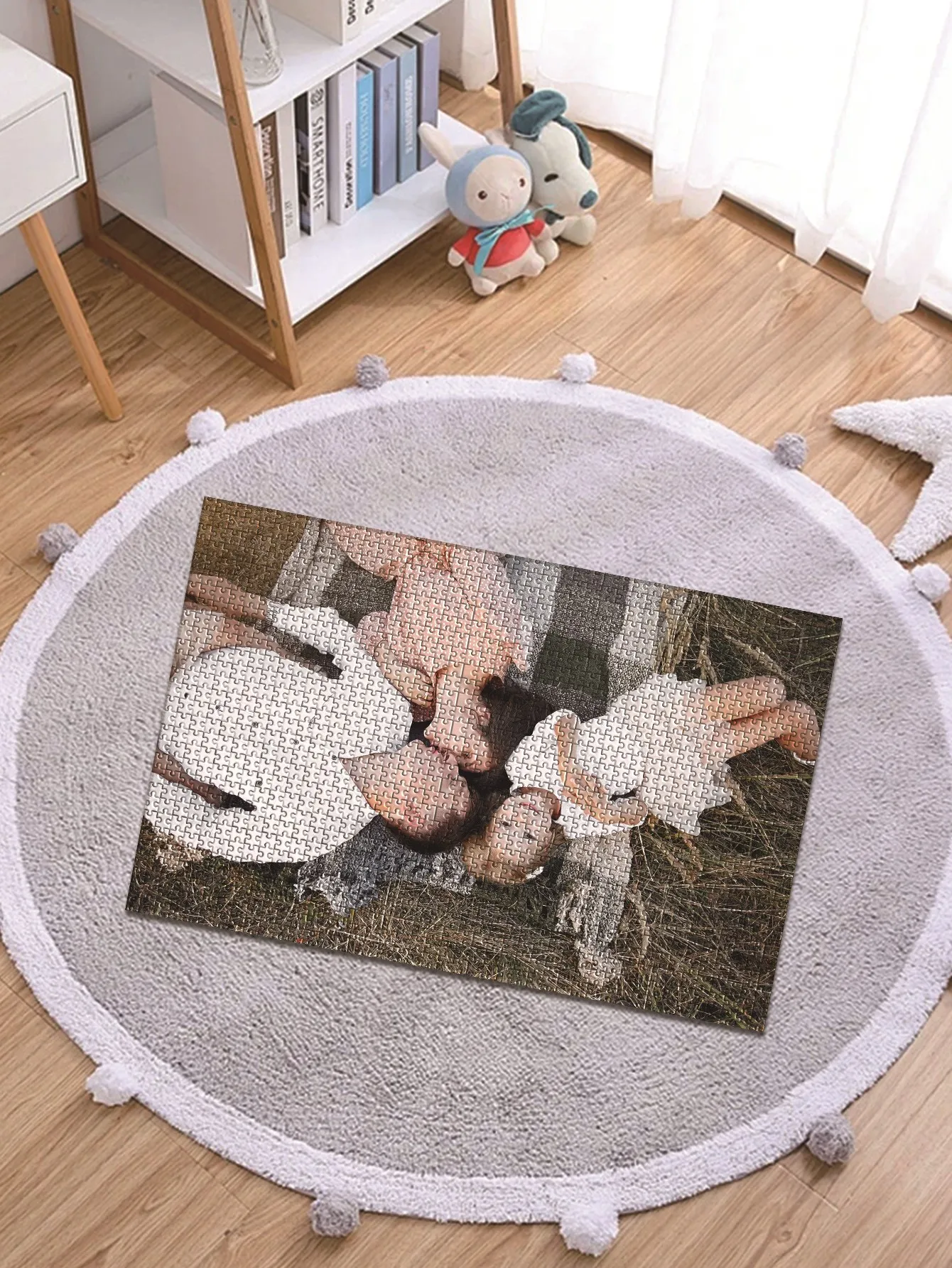 35/150/300/500pcs Creative Customized Photo Personalised Decompression Puzzles Personalized Picture Family photo Love Gift