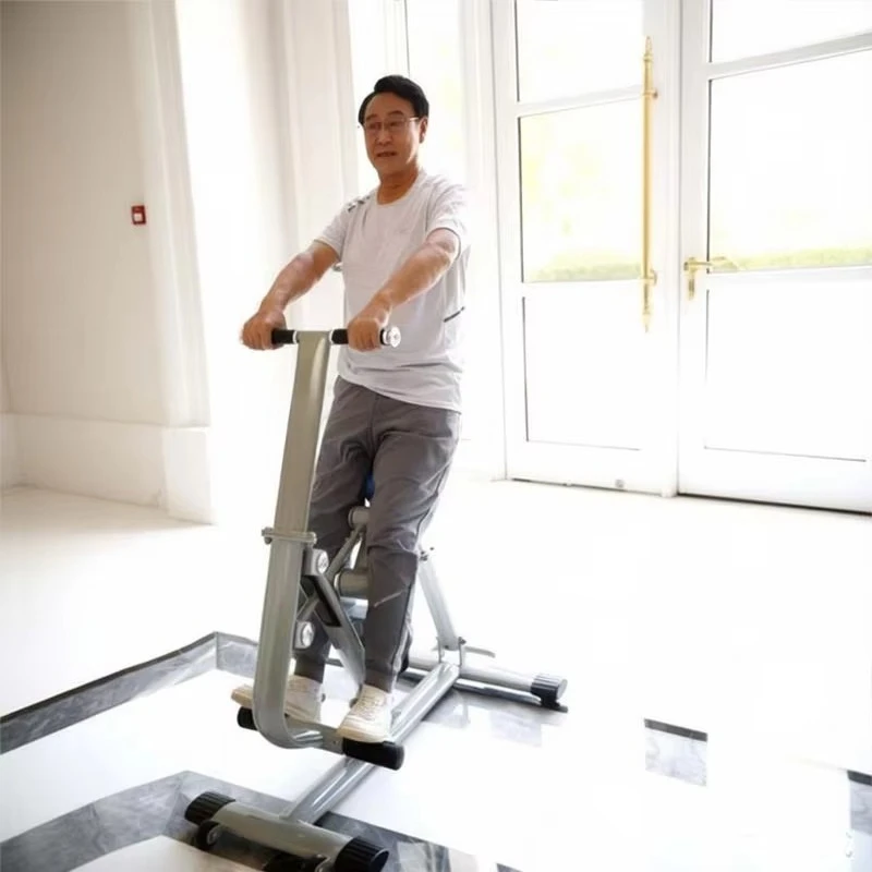 K679 معدات اللياقة البدنية التجارية الراقية آلة ركوب الخيل التجارية معدات القوة المهنية الصالة الرياضية #4