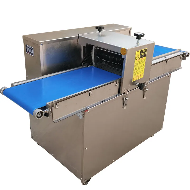 300-500KG/H  Automatic Commercial Meat Cutting Machine for Fresh Meat Shredding Slicing Steak Cutter