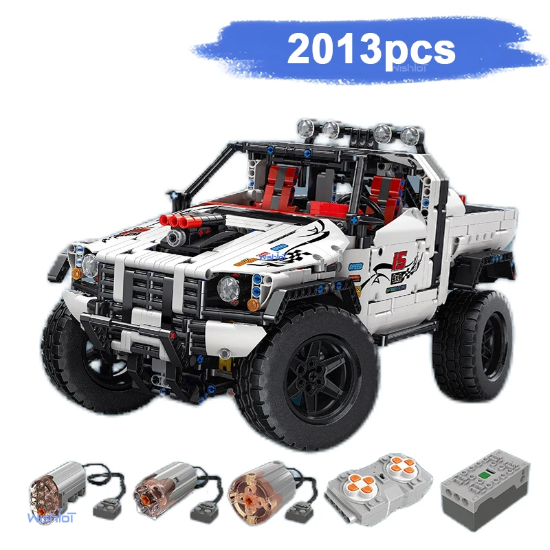 

В НАЛИЧИИ Mould King 18005 Модель внедорожника, конструктор, развивающие кирпичики, креативные игрушки для самостоятельной сборки, подарки на Рождество и День рождения