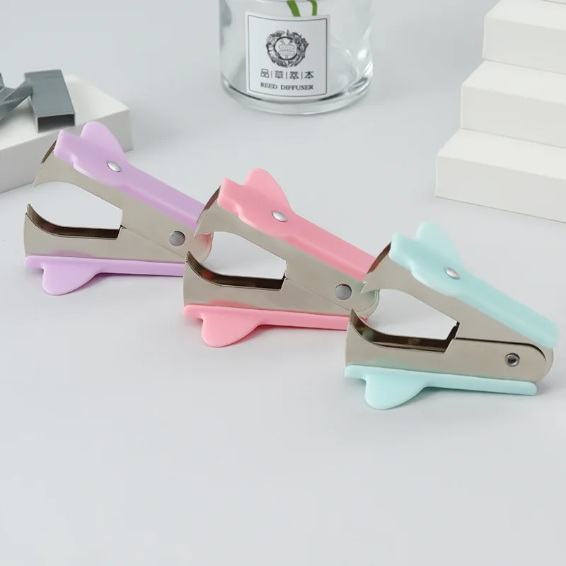 Mini Staple Removal Artifact Macaron Color Universal Labor-saving Financial Office School Student Portable Nail Puller
