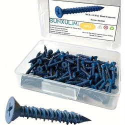 of caM4.8*30 flat-headed self-tapping high-strength concrete spiral anchor, and the surface treatment rbon steel grade