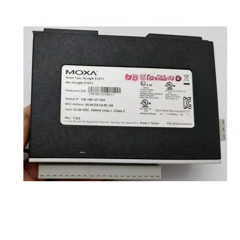 MOXA ioLogik E1211 ユニバーサル I/O