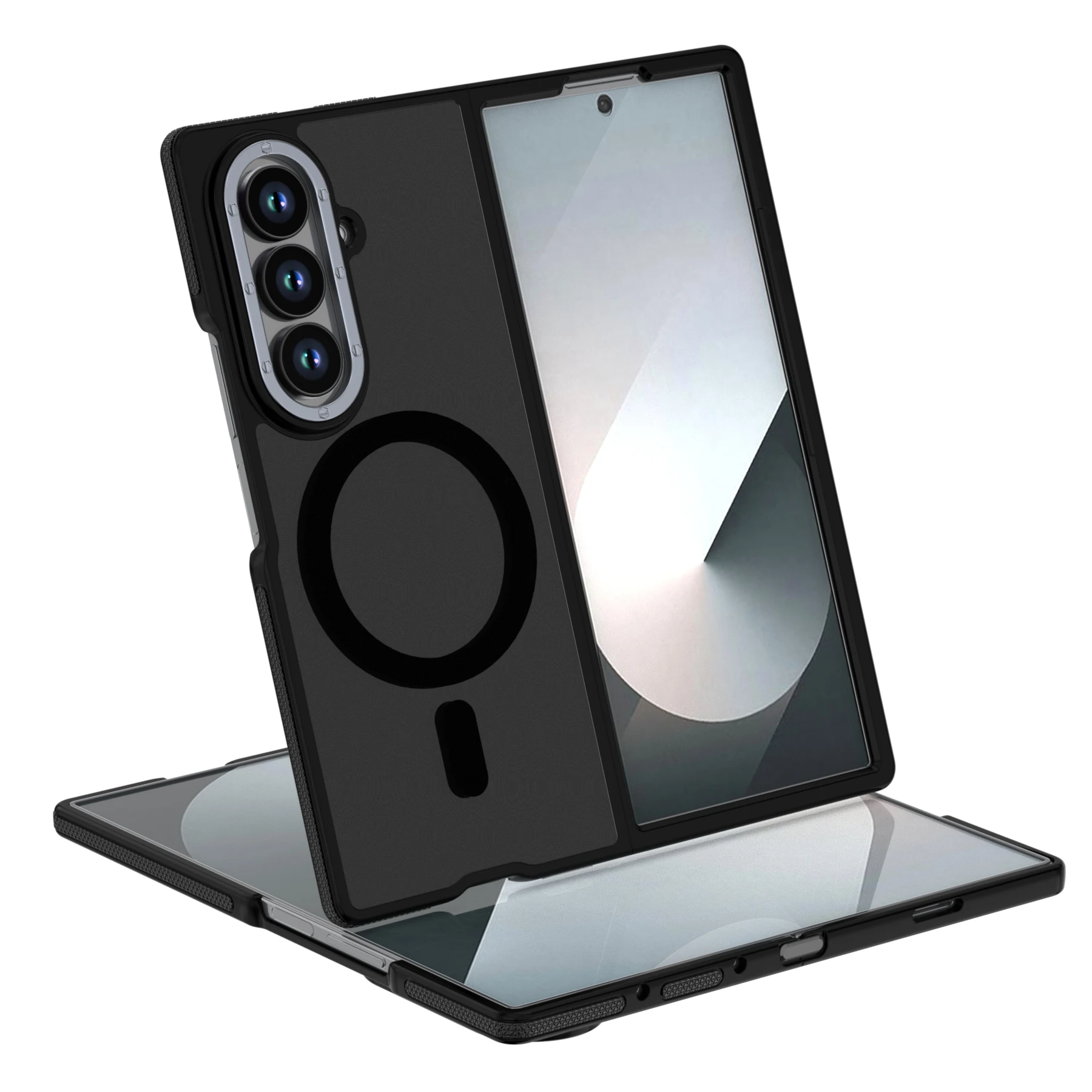 

Чехлы для телефона Z Fold7 5G с матовой поверхностью, приятные на ощупь, совместимые с MagSafe, ударопрочные, магнитные, нескользящие, для Samsung Galaxy Z Fold 7