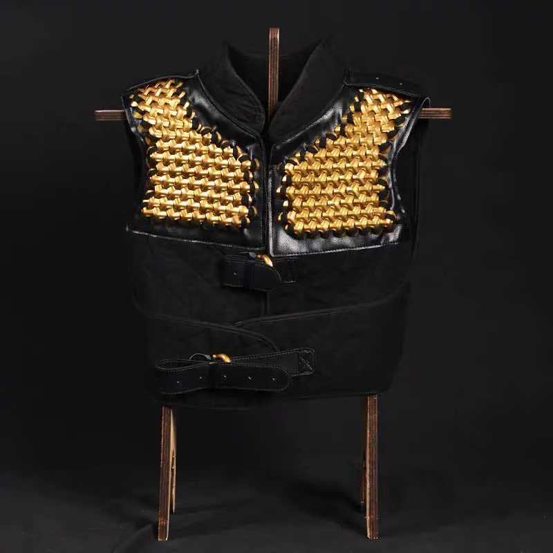 

Real Vest Armor Men Chinese Ming Dynasty Stainless Steel Scapula Armor Shoulder Armor Accessories Vest Armor Women