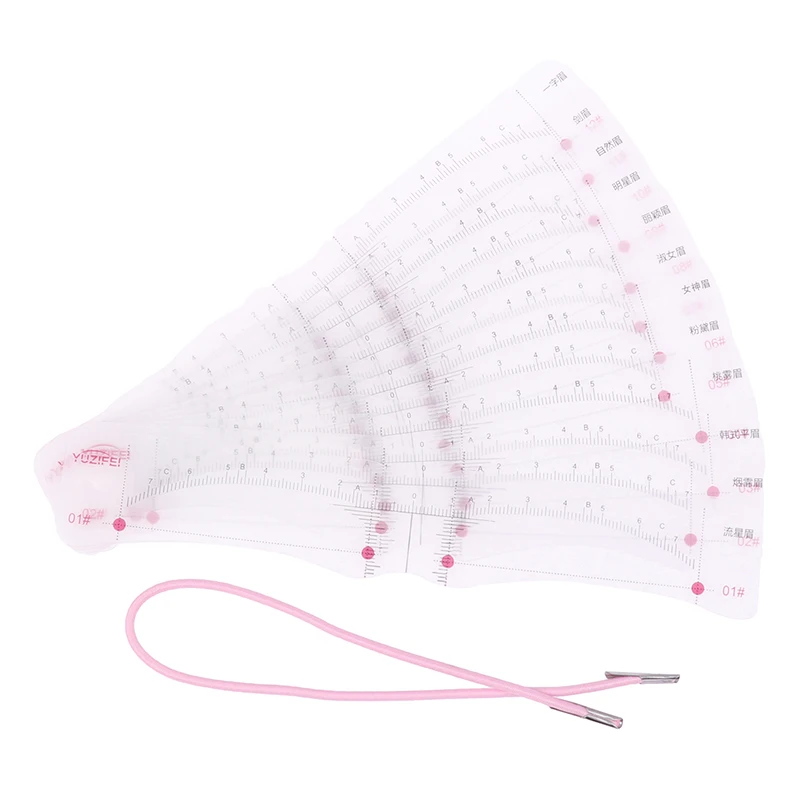 12 stile fissabile Stencil per sopracciglia Grooming Shaper Template adesivi riutilizzabili strumenti per il trucco per Eye Brow Stamp Pen Pencil Cosmetic
