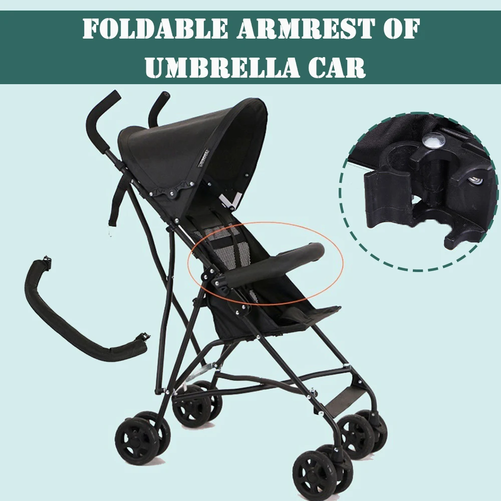 Detachable Strollers Armrest Easy Installation Strollers Supplies Strollers Supplies