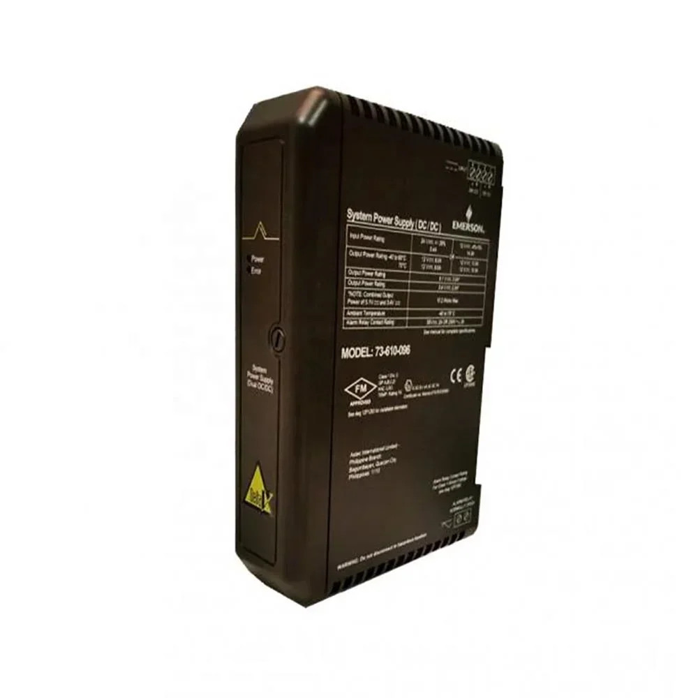 

In Stock 100% New Emerson VE5009 DeltaV 24/12-VDC Enhanced System Power Supply