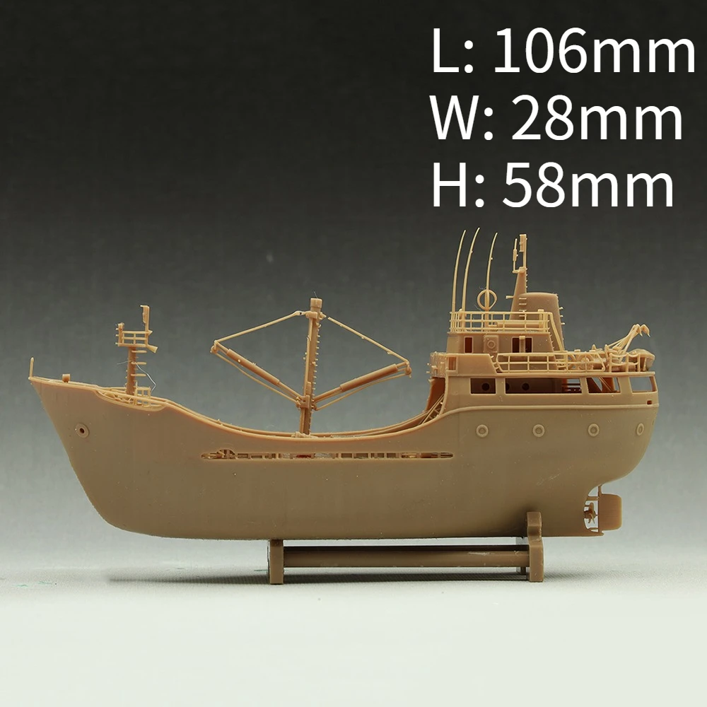Catherine Multipurpose Bulk Carrier Ship Model Kit 1/350 Small Bulk Carrier Assembly Model Adult DIY Hand-assembled Ship Toy