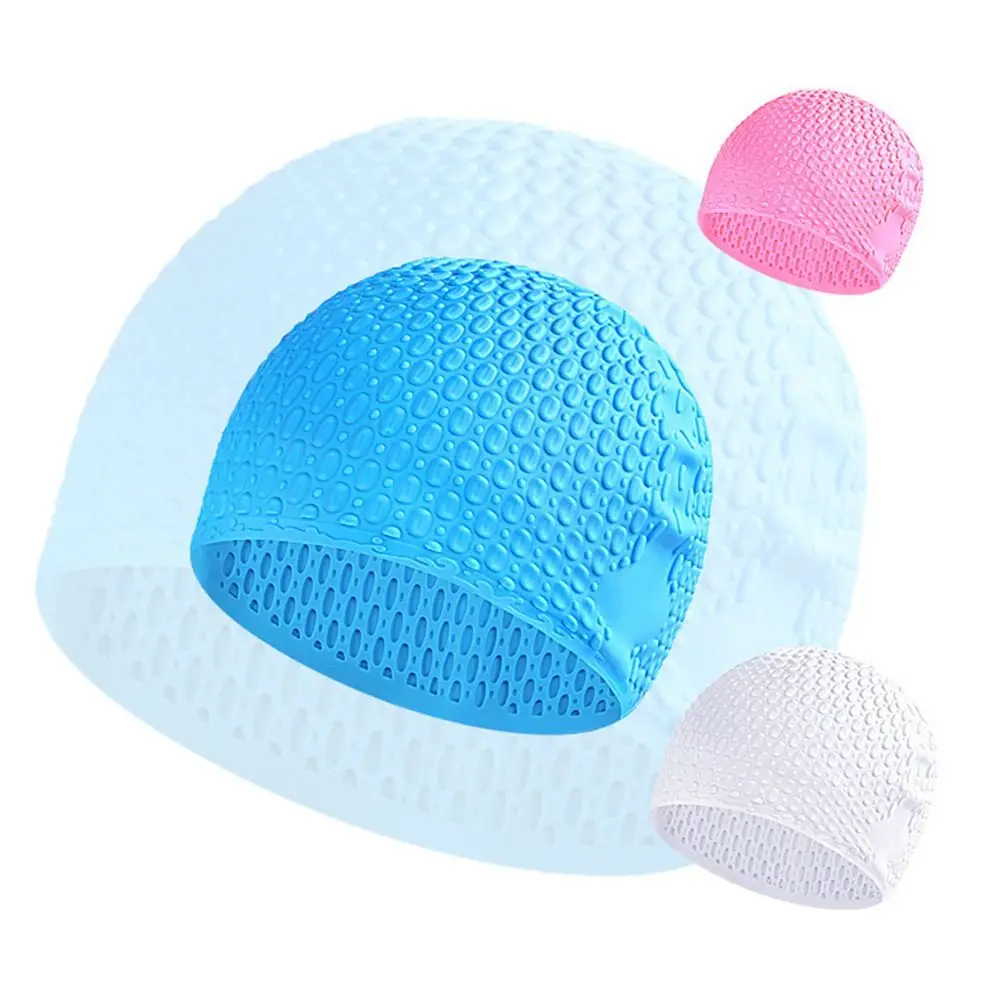 Silicone Swimming Cap Replacement Waterproof Ultra Thin Bathing Hat Durable Shower Caps