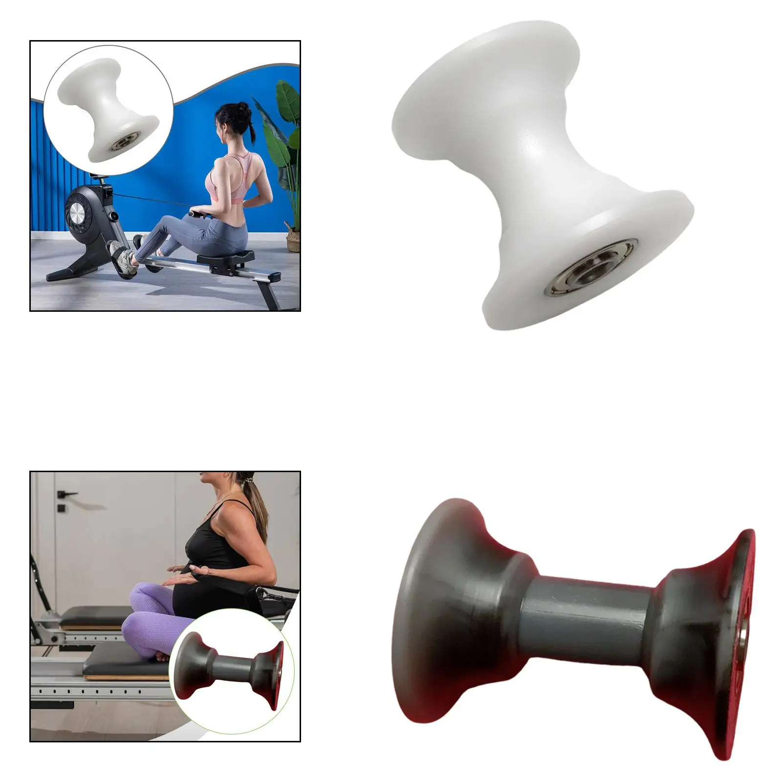 

Подшипниковый шкив гребного тренажера, пластиковое оборудование премиум-класса для фитнеса, простая установка, часть для спортивного гребного тренажера Hometrainer