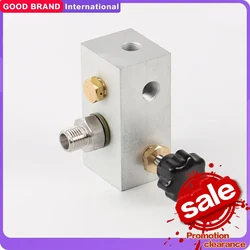 YONG HENG 0-300bar 0-4500PSI 0-30MPA High Pressure Air Compressor Pump Maintenance Accessory Part Aluminum Valve Block Assembly